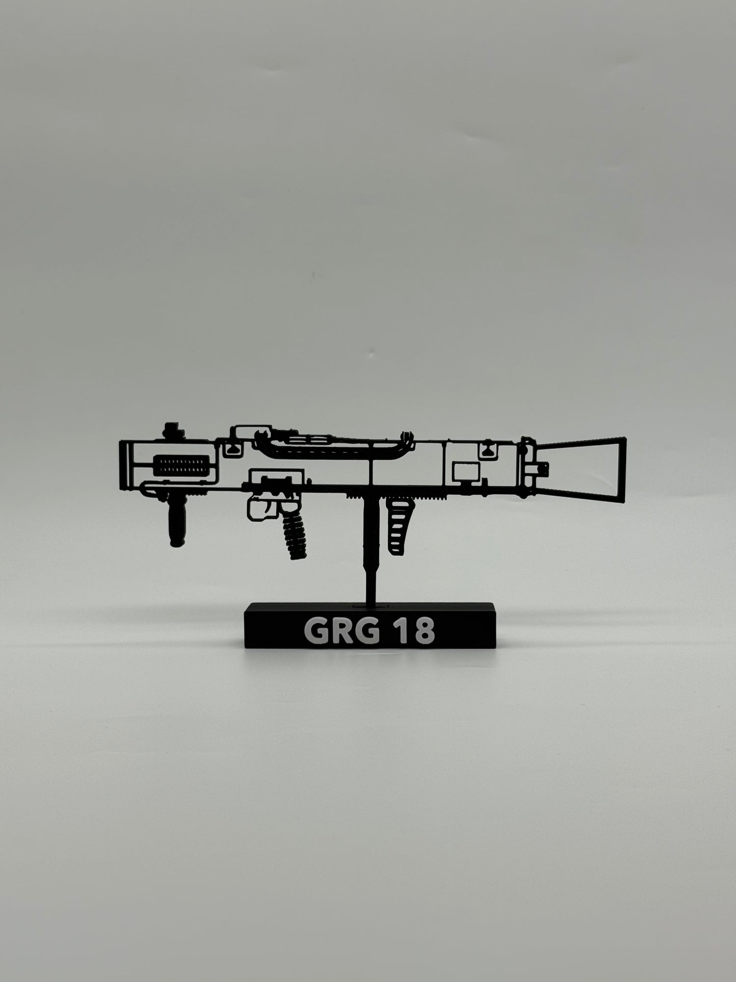 GRG m/18 – Swedish Recoilless Rifle (3D Printed Model)