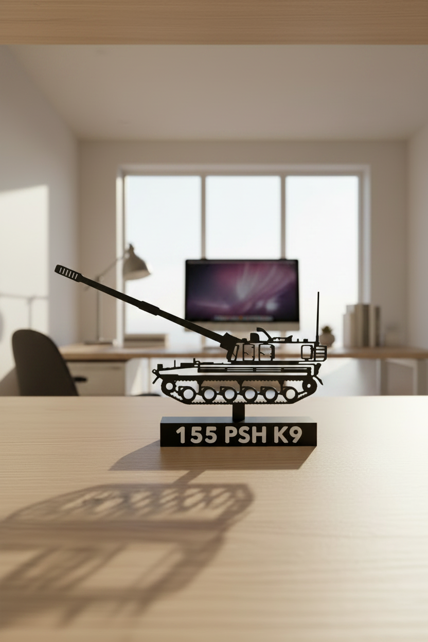 155 PSH K9 Thunder – Self-Propelled Howitzer - 3D printed Scale Model