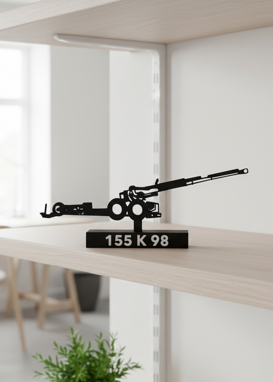 155 GH 52 APU (155 K 98) – Finnish Towed Howitzer - 3D Printed Scale Model