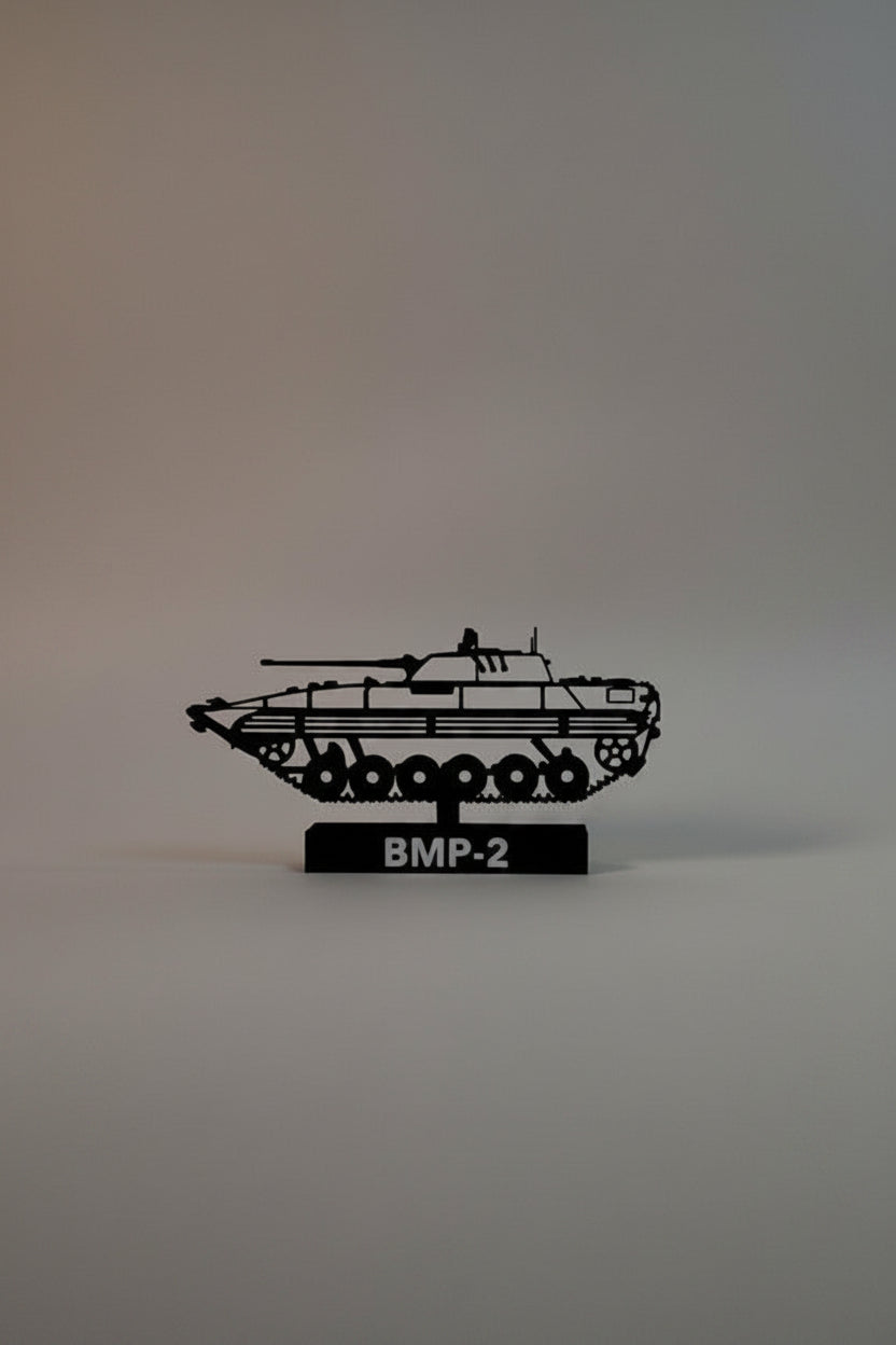 BMP-2 – Soviet Amphibious Infantry Fighting Vehicle - 3D Printed Scale Model