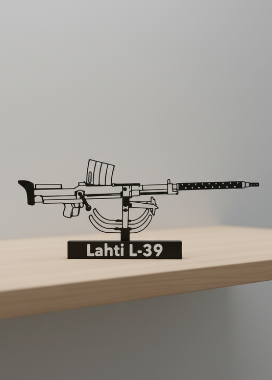 Lahti L-39 – Finnish Anti-Tank Rifle (3D Printed Model)