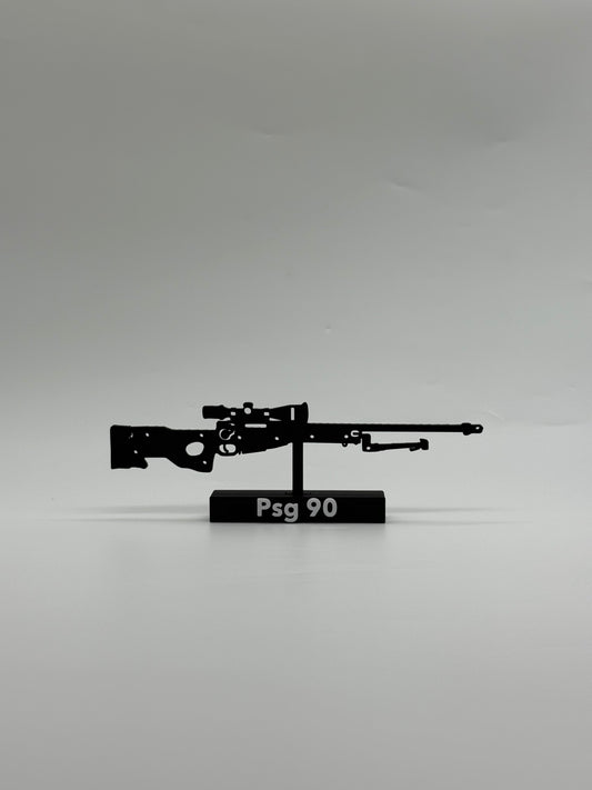 PSG 90 – Swedish Sniper Rifle (3D Printed Model)