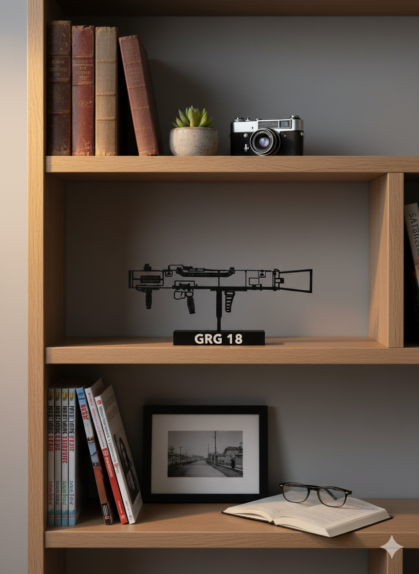 GRG m/18 – Swedish Recoilless Rifle (3D Printed Model)