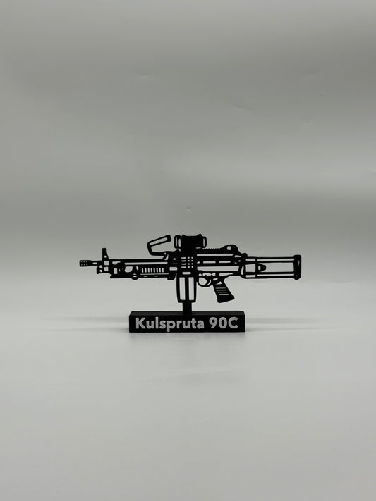KSP 90 C – Swedish FN Minimi (5.56 Light Machine Gun) 3D Printed Model