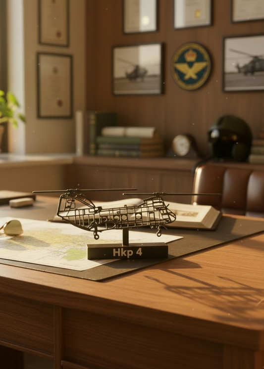 HKP 4 - Helikopter 4 – Swedish Navy & Air Force - 3D Printed Model