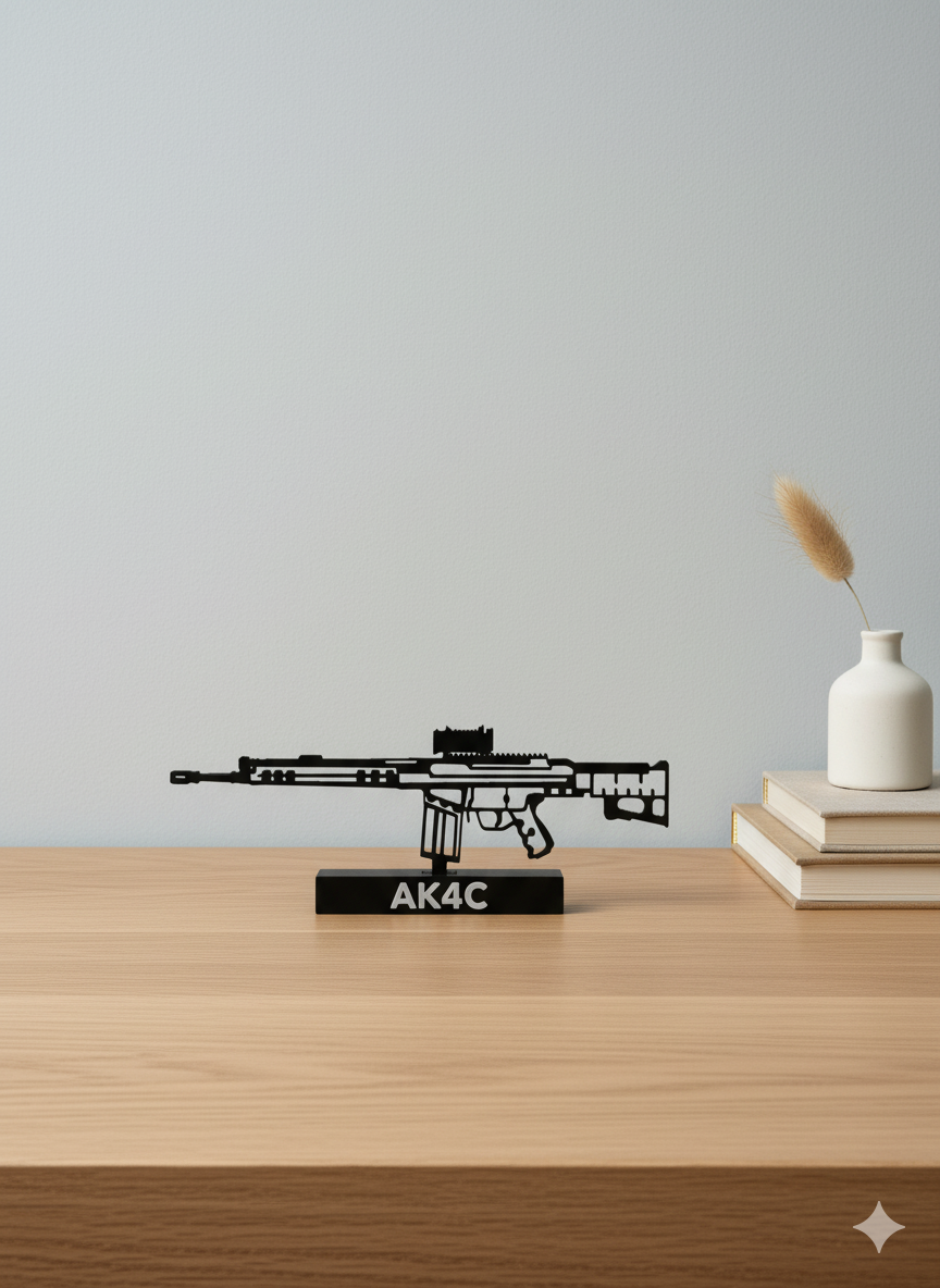 AK4C – Swedish Battle Rifle (3D Printed Model)