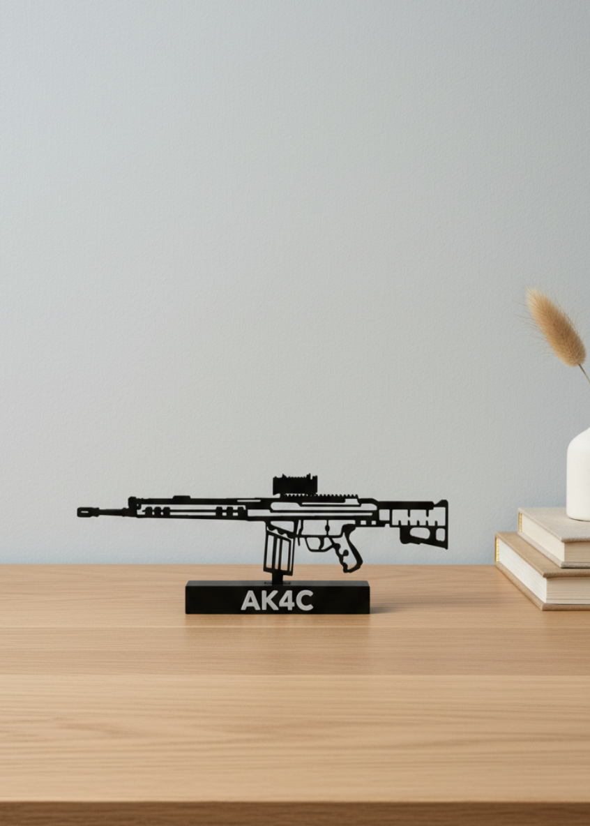 AK4C – Swedish Battle Rifle (3D Printed Model)