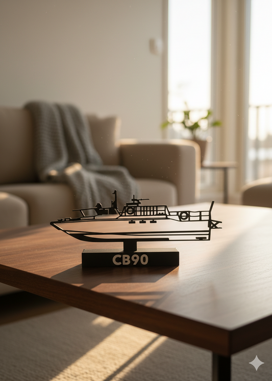 Combat Boat 90 - Stridsbåt 90 - (3D Printed)