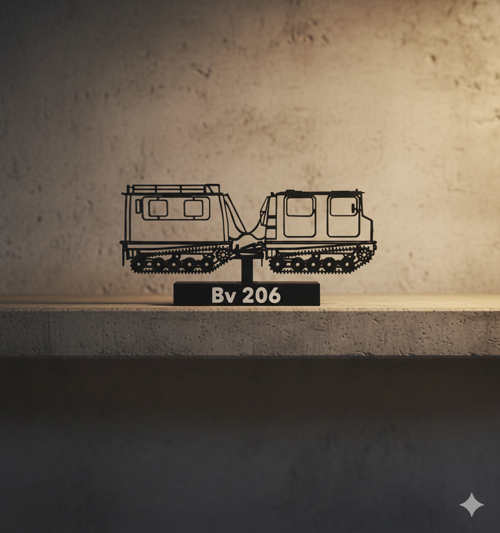 BV 206 - 3D Printed Scale Model