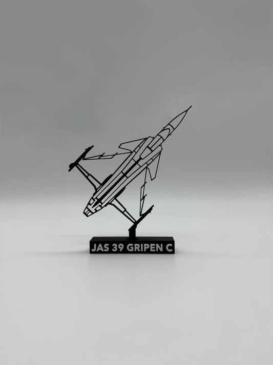 JAS 39 Gripen C - 3D Printed Scale Model