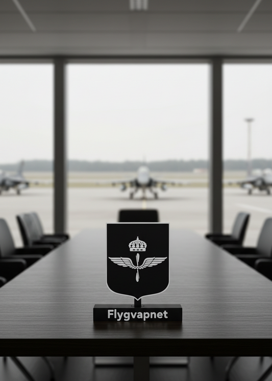 Swedish Air Force Emblem – 3D Printed (Flygvapnet)