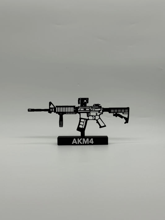 AKM4 – Swedish M4A1 Variant (3D Printed Model)