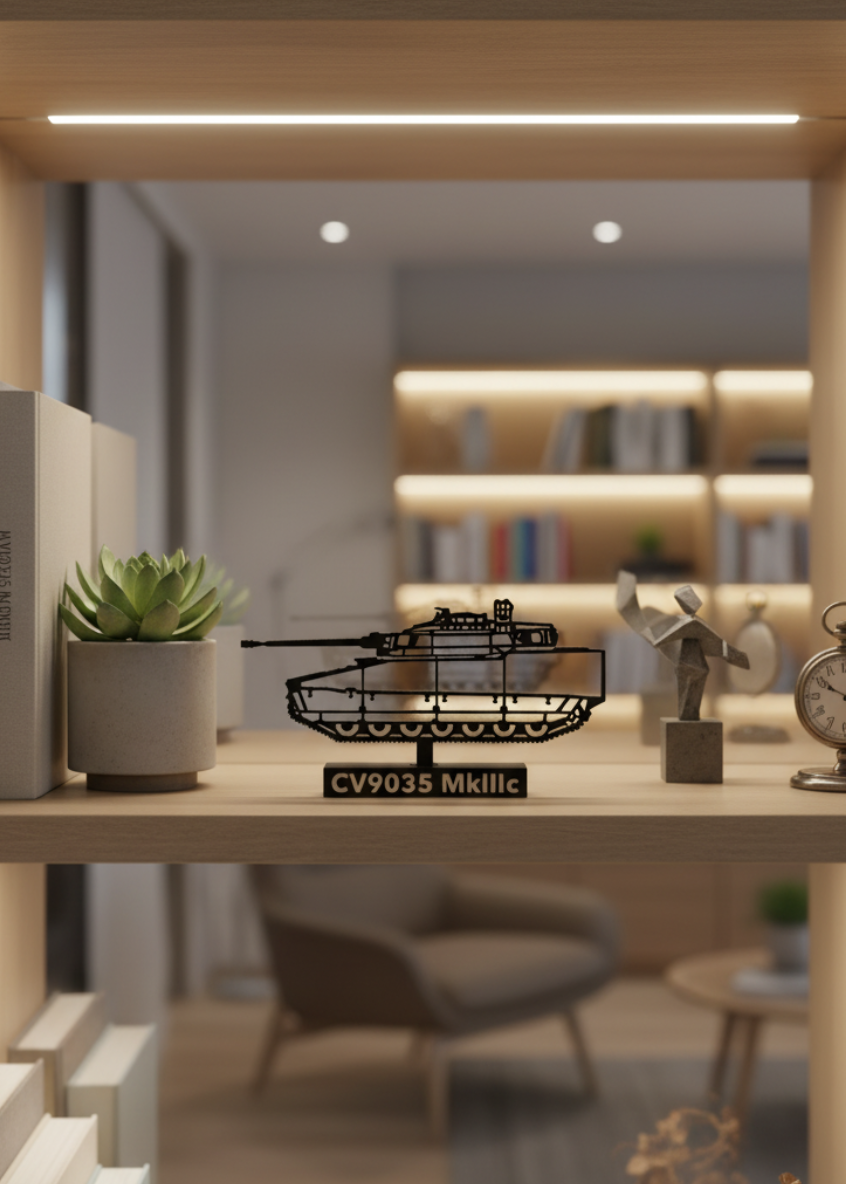 CV9035 MkIII C Swedish Infantry Fighting Vehicle 3D Printed Model