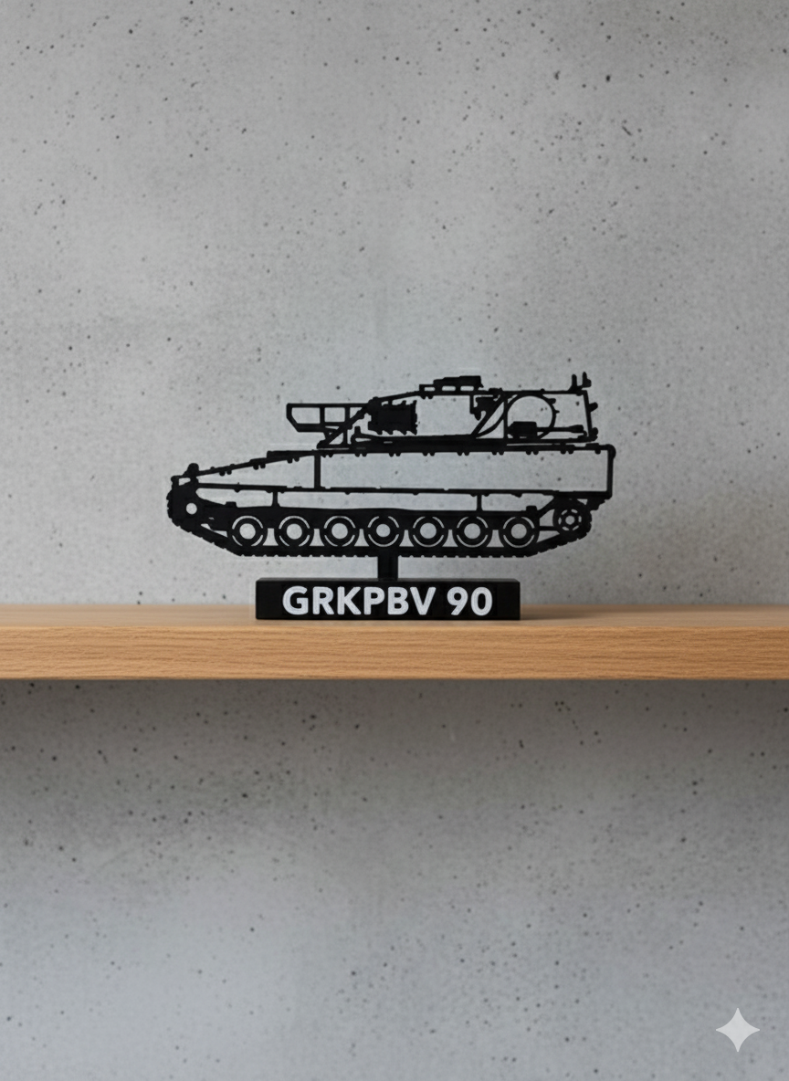 GRKPBV 90 - Swedish Self-Propelled Mortar (3D Printed Model)