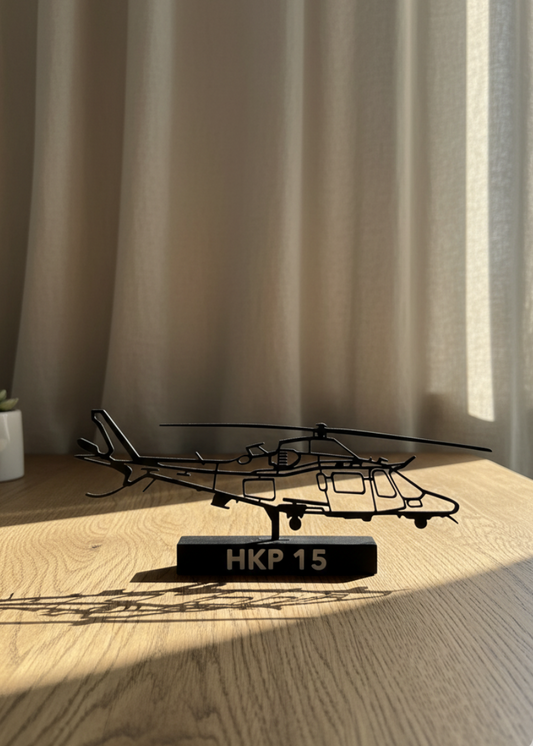 HKP 15 Helicopter – Swedish Armed Forces | 3D Printed Model