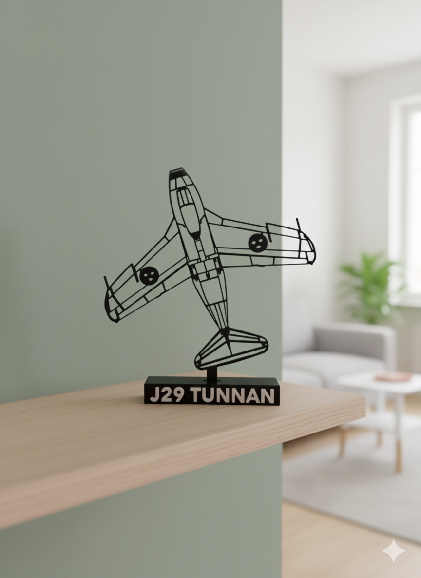 J29 Tunnan - 3D Printed Scale Model