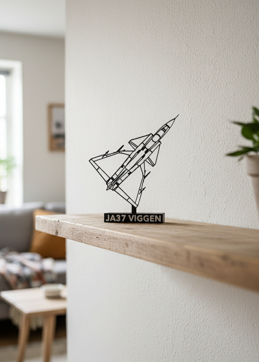 JA37 Viggen - Top View