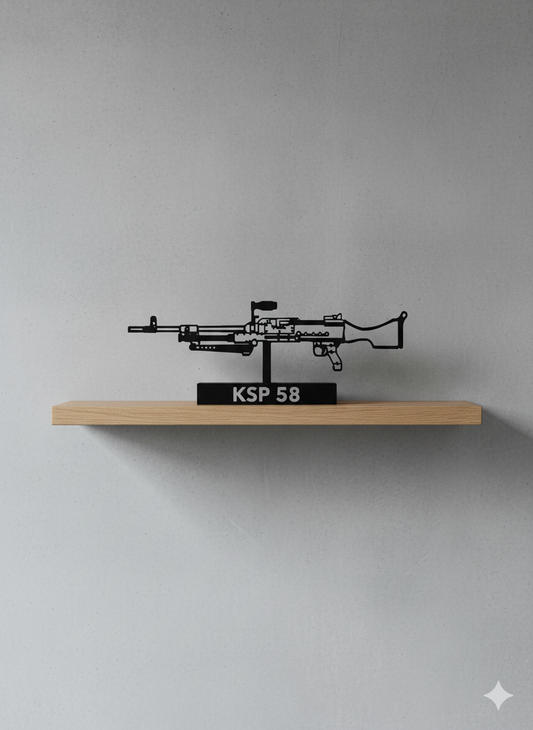 KSP 58 – Swedish General Purpose Machine Gun (3D Printed Model)
