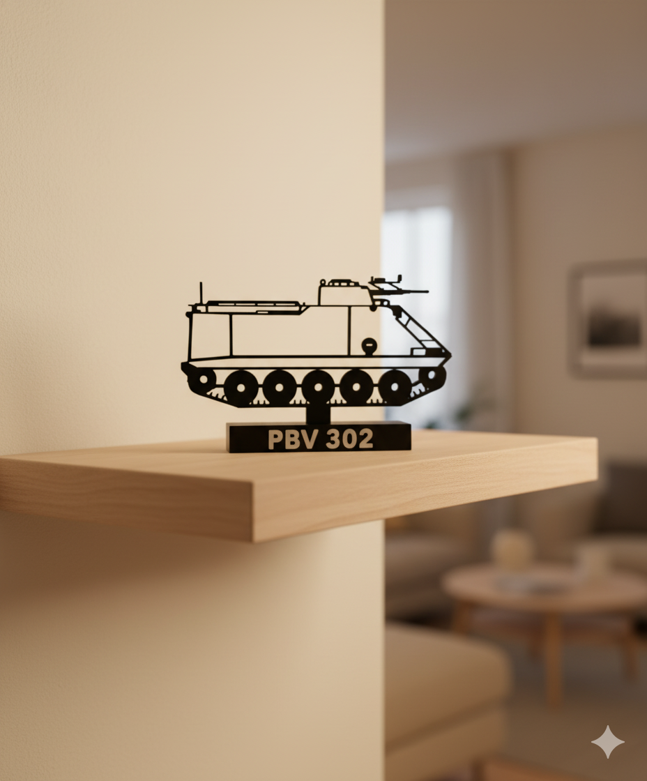 PBV 302 - 3D Printed Scale Model