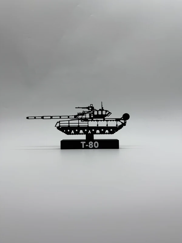 T-80 - 3D Printed Scale Model