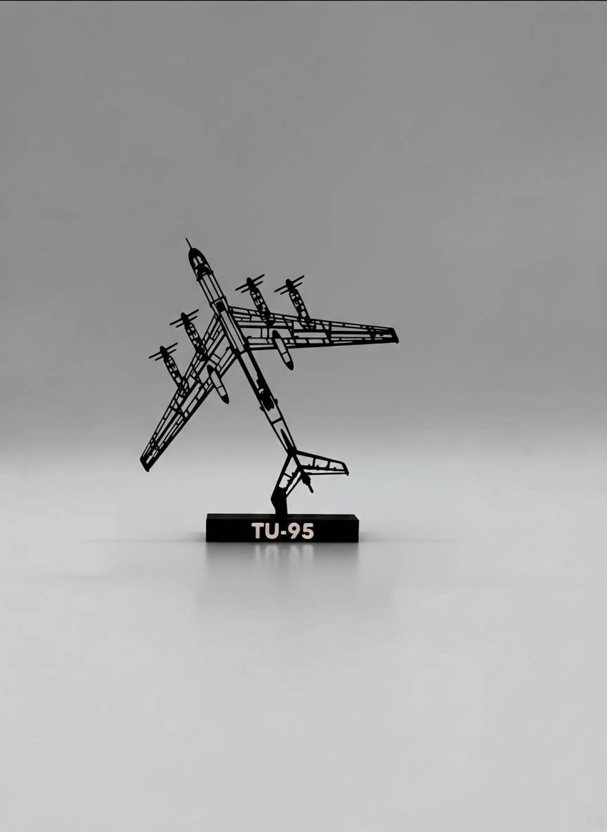 TU-95MS - 3D Printed Scale Model