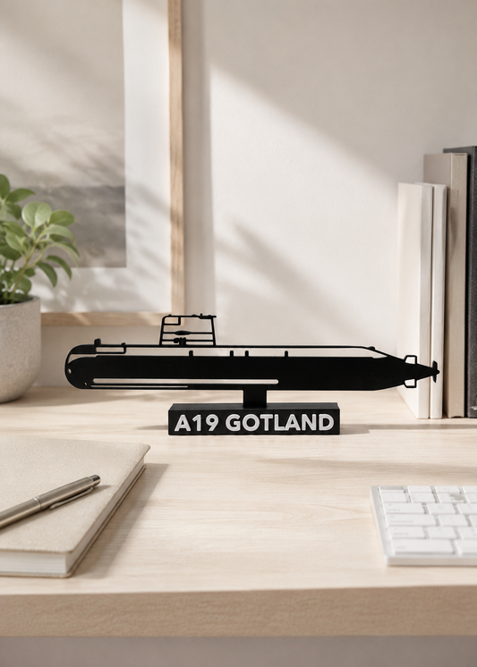 A19 GOTLAND - 3D Printed Scale Model