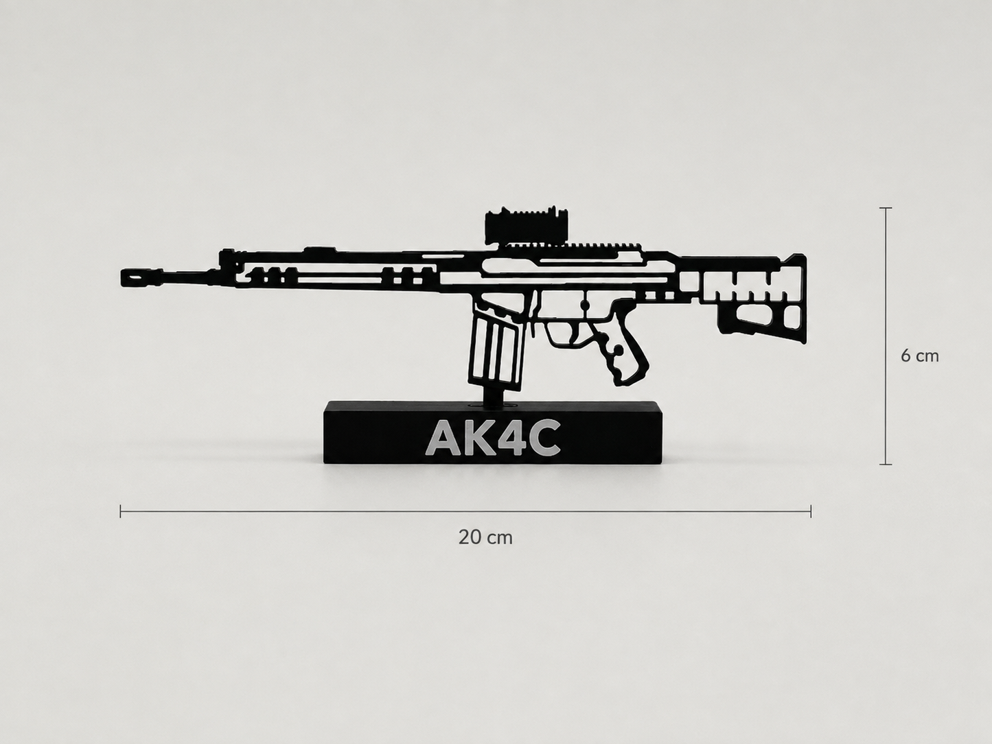 AK4C – Swedish Battle Rifle (3D Printed Model)