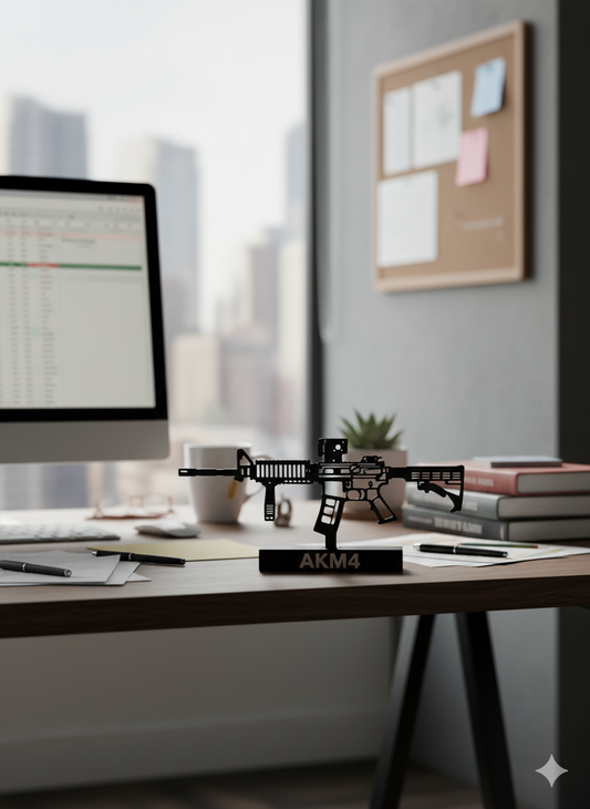 AKM4 – Swedish M4A1 Variant (3D Printed Model)