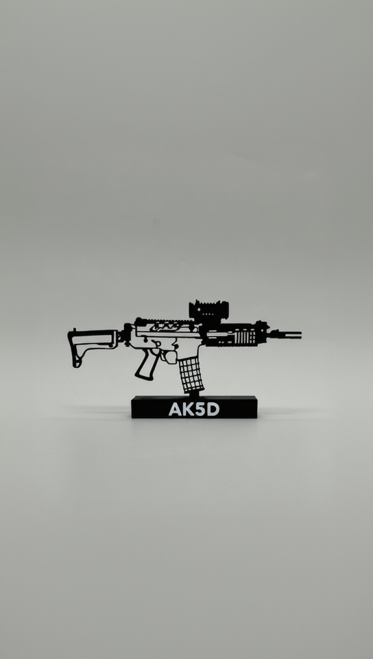AK5D – Swedish Service Rifle (3D Printed Model)