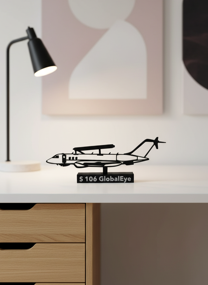 S106 GlobalEye - 3D Printed Scale Model