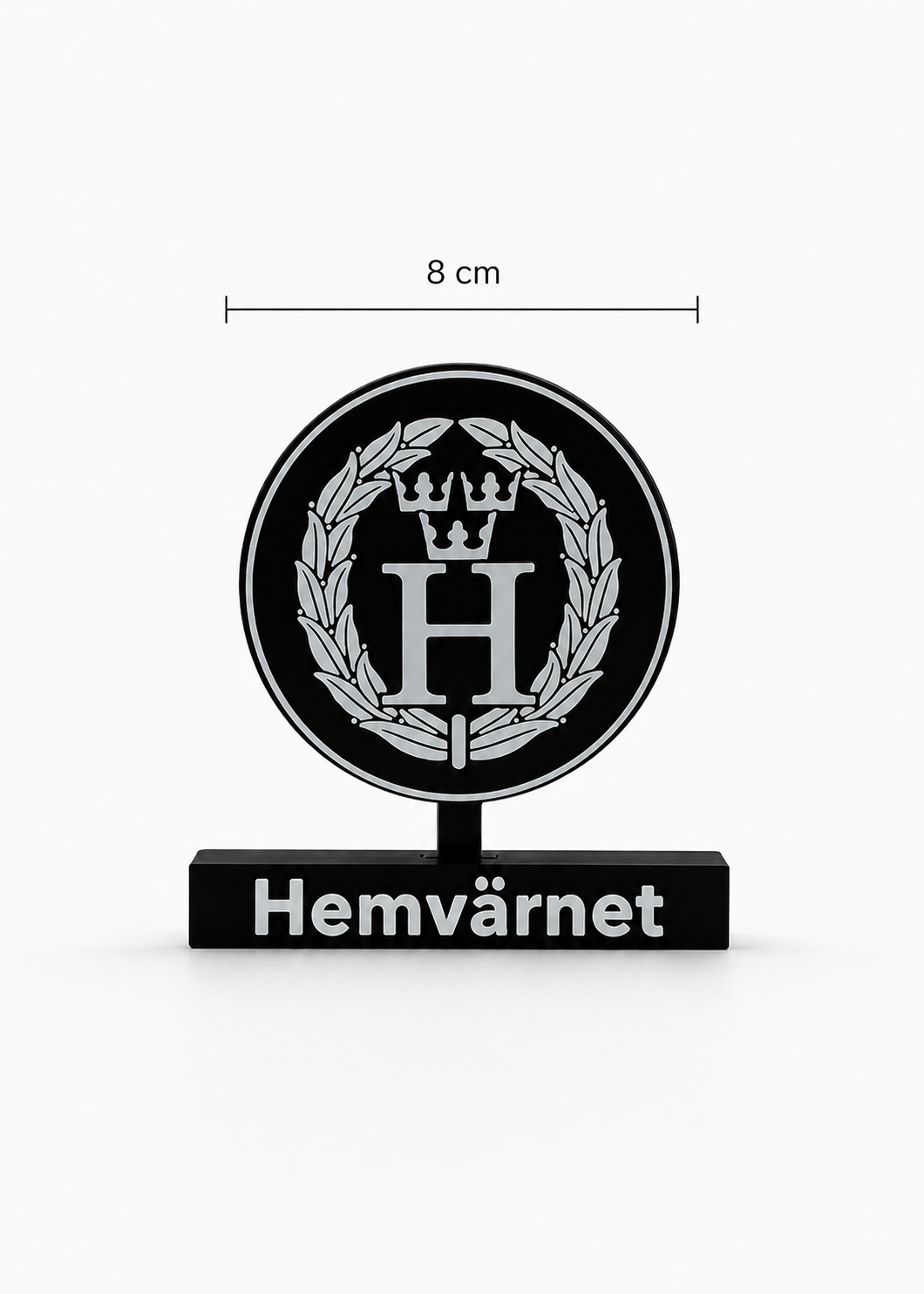 Hemvärnet Emblem – Home Guard (National Security Forces) (3D Printed)