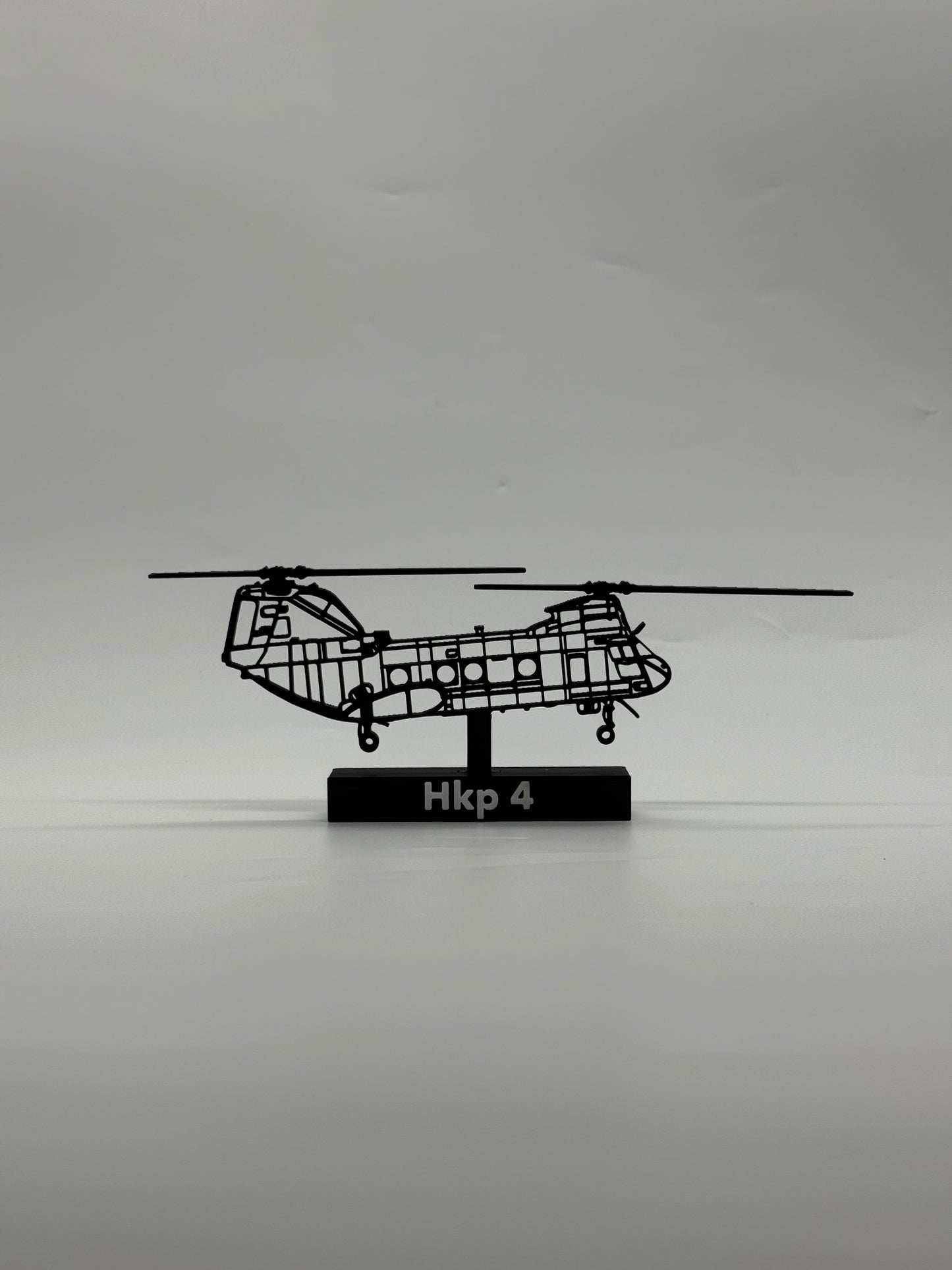 HKP 4 - Helikopter 4 – Swedish Navy & Air Force - 3D Printed Model