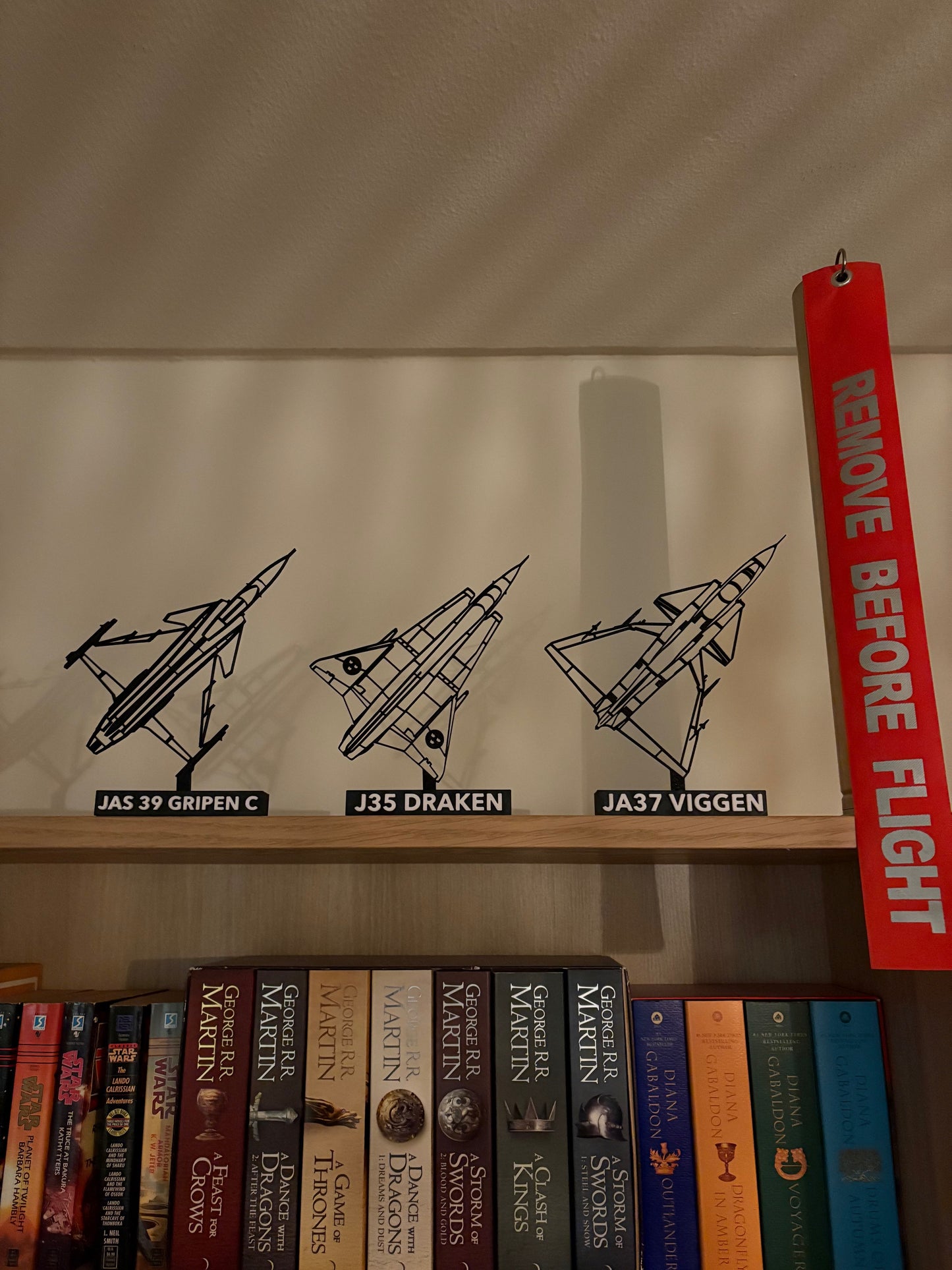 Swedish Fighter Jets - Bundle Pack - 3D Printed Scale Model