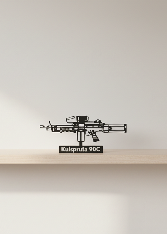 KSP 90 C – Swedish FN Minimi (5.56 Light Machine Gun) 3D Printed Model