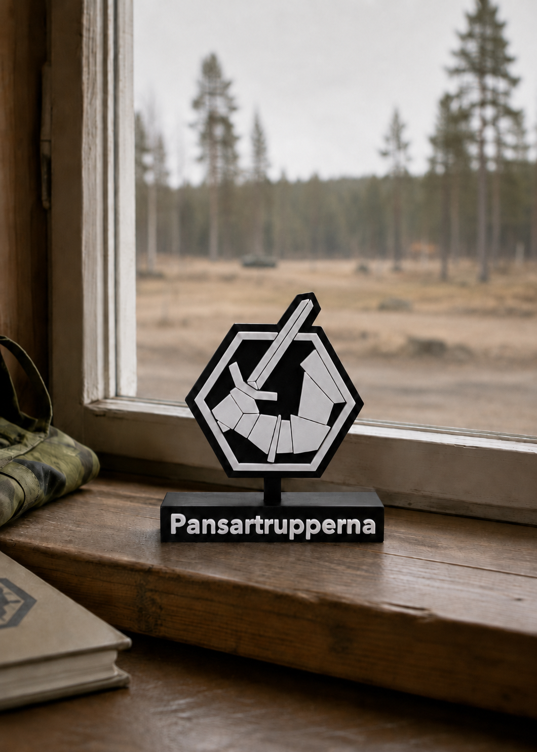 Armoured Troops Emblem – Pansartrupperna (3D Printed)