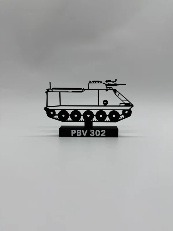 PBV 302 - 3D Printed Scale Model
