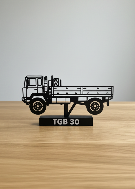 TGB 30 – Swedish Military Terrain Vehicle - 3D Printed Scale Model