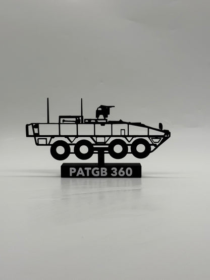 Pansarterrängbil 360 (PATGB 360) – Patria XA-360 AMV 3D Printed Model