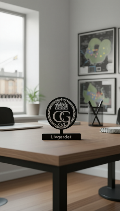 Livgardet Emblem – The Royal Guards (3D Printed)