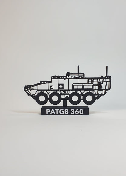 Pansarterrängbil 360 (PATGB 360) - Sjukvård - Ambulans – Patria XA-360 AMV Medical - Ambulance 3D Printed Model