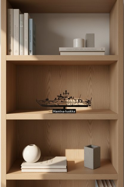 Hamina-Class Missile Boat (Ohjusvene) – Finnish Navy - 3D printed Scale Model