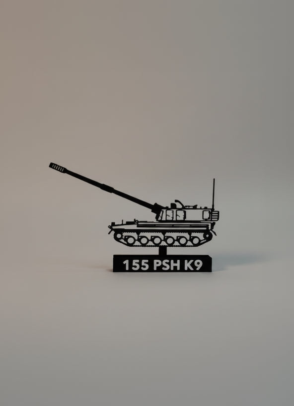 155 PSH K9 Thunder – Self-Propelled Howitzer - 3D printed Scale Model