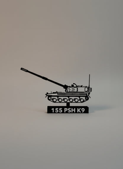 155 PSH K9 Thunder – Self-Propelled Howitzer - 3D printed Scale Model