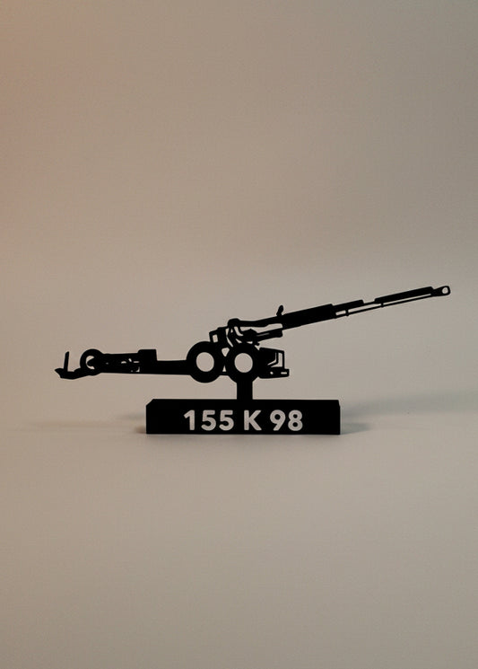 155 GH 52 APU (155 K 98) – Finnish Towed Howitzer - 3D Printed Scale Model