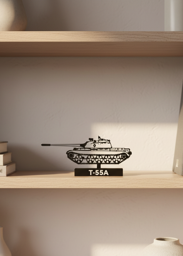 T-55A – Finnish Army Cold War Tank Scale Model