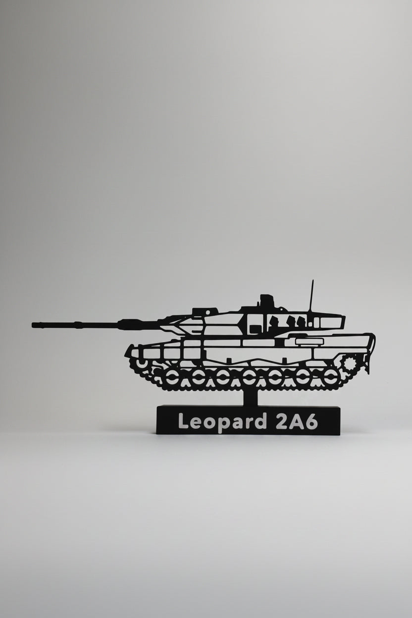 Leopard 2A6 FIN – Finnish Army MBT - 3D printed scale model