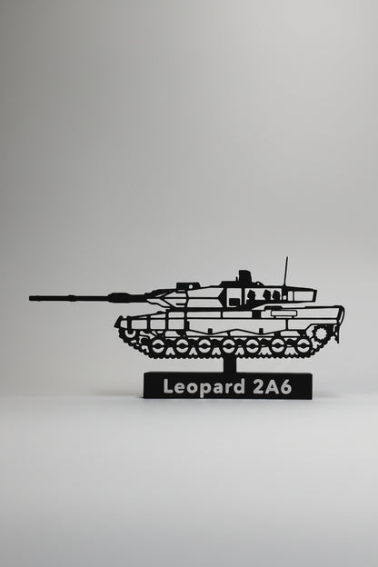 Leopard 2A6 FIN – Finnish Army MBT - 3D printed scale model