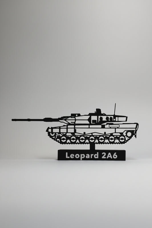 Leopard 2A6 FIN – Finnish Army MBT - 3D printed scale model