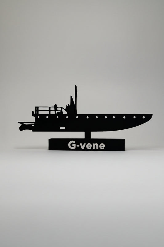 G-vene – Ryhmävene (Group Boat) - 3D Printed Scale Model