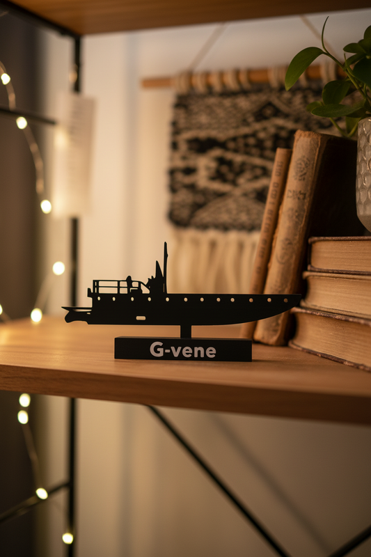 G-vene – Ryhmävene (Group Boat) - 3D Printed Scale Model